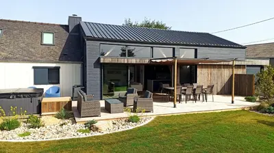 Bâtiment de la maison de vacances