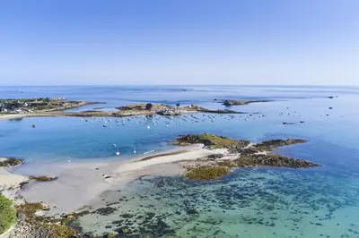 Paysage naturel près de la maison de vacances