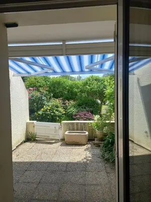 Jardin de l'établissement Appartement Saint-Nic, Pentrez,entre Douarnenez Crozon