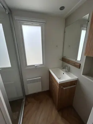 Salle de bains dans l'établissement Elise&Kévin
