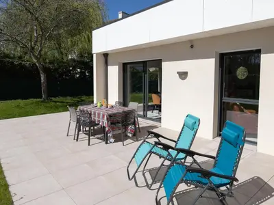 Terrasse ou espace extérieur de l'établissement Holiday Home Keryanne by Interhome