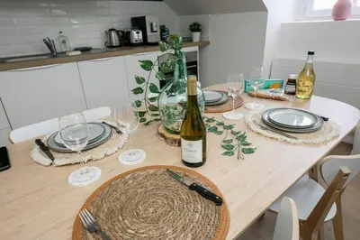 Boissons dans l'établissement Appartement Le Cap Morgat