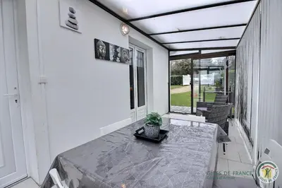 Coin salon dans l'établissement Le jardin