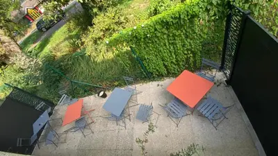 Jardin de l'établissement HOTEL Eco Green