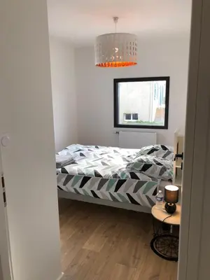 Un ou plusieurs lits dans un hébergement de l'établissement villa d'Alexandrine