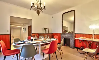 Plan de l'établissement Grande maison familiale pour 9 - Bord de mer