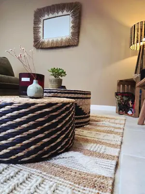 Coin salon dans l'établissement Boho Nest