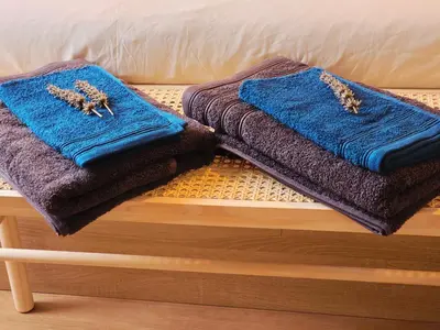 Un ou plusieurs lits dans un hébergement de l'établissement Boho Nest