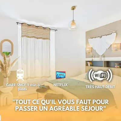 Un ou plusieurs lits dans un hébergement de l'établissement Boho Nest