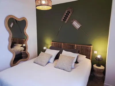 Un ou plusieurs lits dans un hébergement de l'établissement Boho Nest