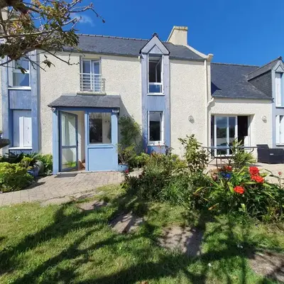 Jolie maison vue mer 6 personnes à Plouguerneau