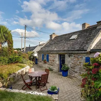 Charmante maison en pierre - vue sur l'océan