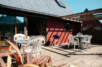 Terrasse ou espace extérieur de l'établissement Face à la mer, maison sur la dune pour 4 personnes