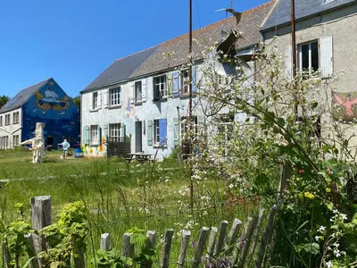 Jardin de l'établissement Gite de la Fresque