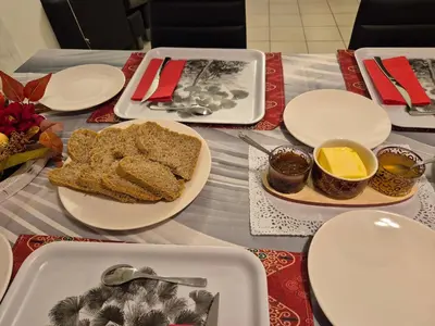 Nourriture dans le B&B/chambre d'hôtes ou à proximité
