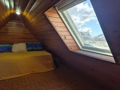 Un ou plusieurs lits dans un hébergement de l'établissement Maison de keringar Vian, Entre terre et mer LE CONQUET