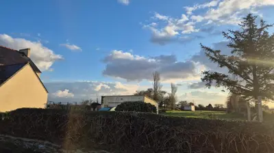Paysage naturel près de la maison de vacances