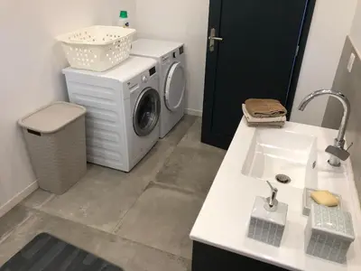 Plan de l'établissement Maison sur jardin clos à 100m de la plage