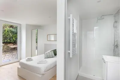 Salle de bains dans l'établissement L'Ankou