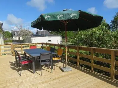 Balcon ou terrasse dans l'établissement Ti Marie Thérèse