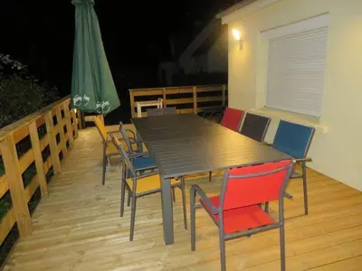 Balcon ou terrasse dans l'établissement Ti Marie Thérèse