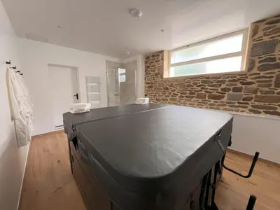 Plan de l'établissement TY NAVARIN - Bel appartement avec SPA