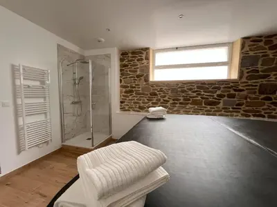 Plan de l'établissement TY NAVARIN - Bel appartement avec SPA