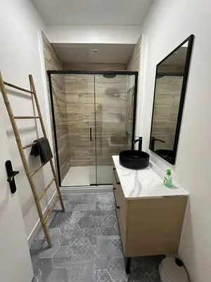 Plan de l'établissement TY NAVARIN - Bel appartement avec SPA