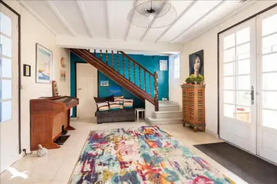 Un ou plusieurs lits dans un hébergement de l'établissement Exceptional beach sea view
