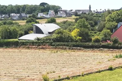 Paysage naturel près de la maison de vacances