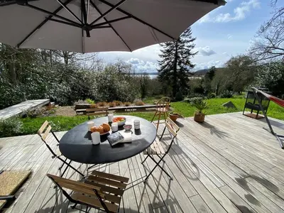 Jardin de l'établissement Carantec Golf - Villa Shibumi
