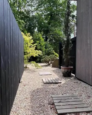 Jardin de l'établissement Carantec Golf - Villa Shibumi