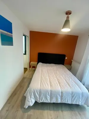 Un ou plusieurs lits dans un hébergement de l'établissement villa des rivages