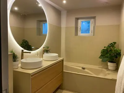 Salle de bains dans l'établissement Villa Les Pieds dans l'Eau