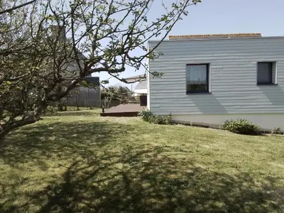 Jardin de l'établissement Jolie petite maison à 7 min à pied de la plage pour 6 pers