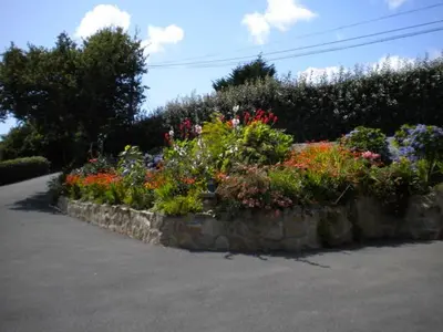 Jardin de l'établissement Bretagne FeWo Hortensia für 2 Personen, no Kids