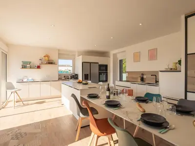 Cuisine ou kitchenette dans l'établissement Holiday Home La Maison de Parrain by Interhome