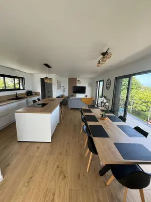 Plan de l'établissement Maison Ty Loki - Vue mer, 400m de la plage