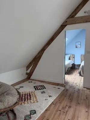 Un ou plusieurs lits dans un hébergement de l'établissement La maison de Marie