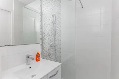 Salle de bains dans l'établissement Excalibur