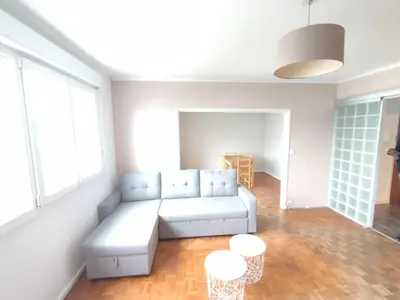 Coin salon dans l'établissement Appartement 3 chambres
