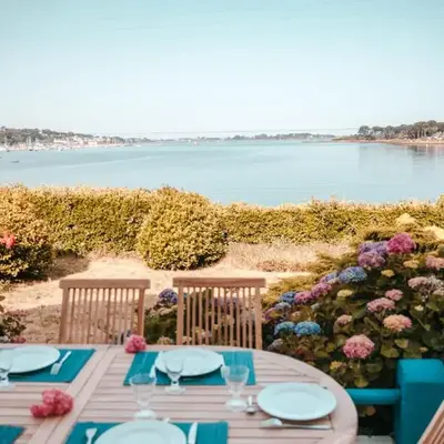 Maison sur le port - Vue sur l Aber Wrach pour 6