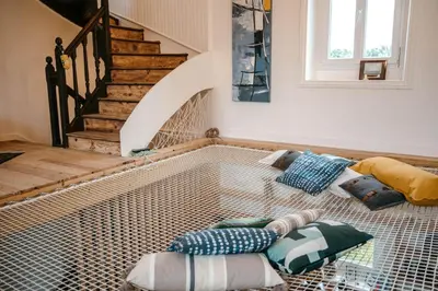 Plan de l'établissement Magnifique maison pour 8 avec jardin