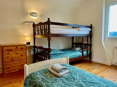Un ou plusieurs lits dans un hébergement de l'établissement Maison de famille Henvic