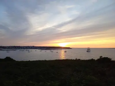 Paysage naturel près de la maison de vacances