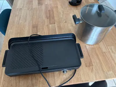 Plateau bouilloire dans l'établissement Maison bord de mer