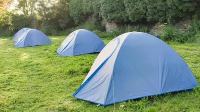 Plan de l'établissement Camping Vieilles Charrues Petit-déjeuner navette et priscine inclus dans le prix proche Carhaix