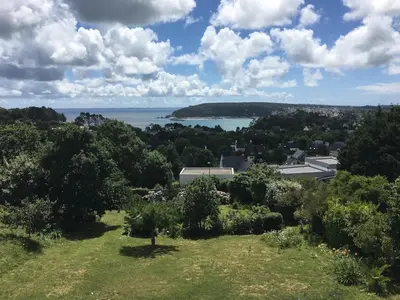 Paysage naturel près de la maison de vacances