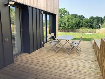 Balcon ou terrasse dans l'établissement Eco-friendly house