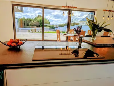 Plan de l'établissement Villa Ty Koad 4 étoiles Piscine Intérieure 28C Plage et GR34 à 50m